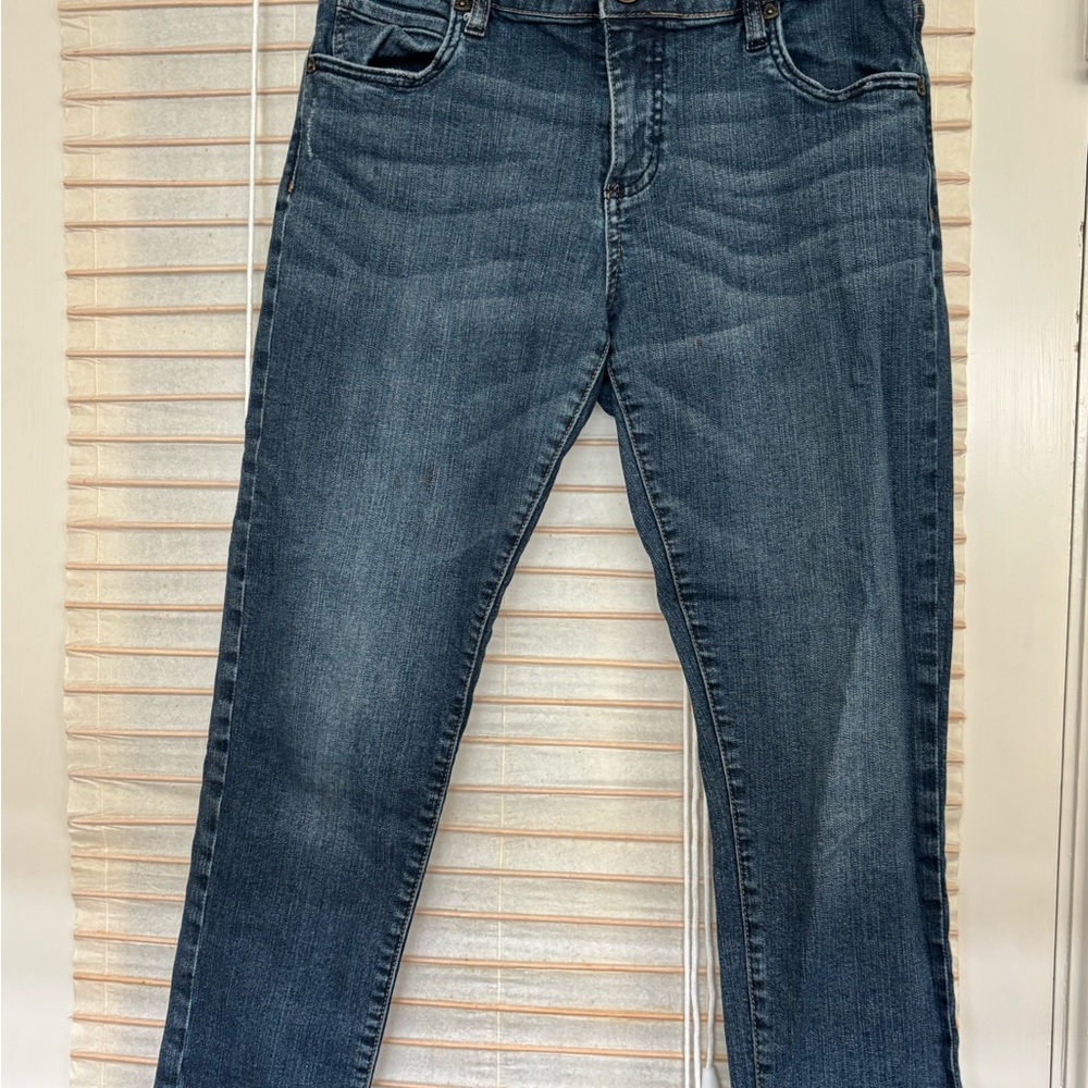 Kut from the Kloth Women's Blue Katy Boyfriend Jeans